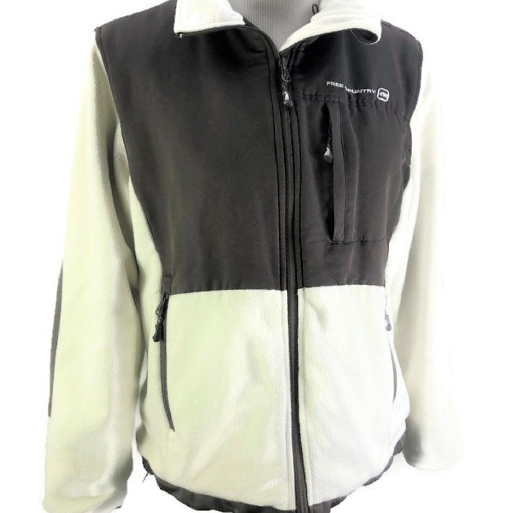 Fleece Jacket Lined Full Zip FREE COUNTRY